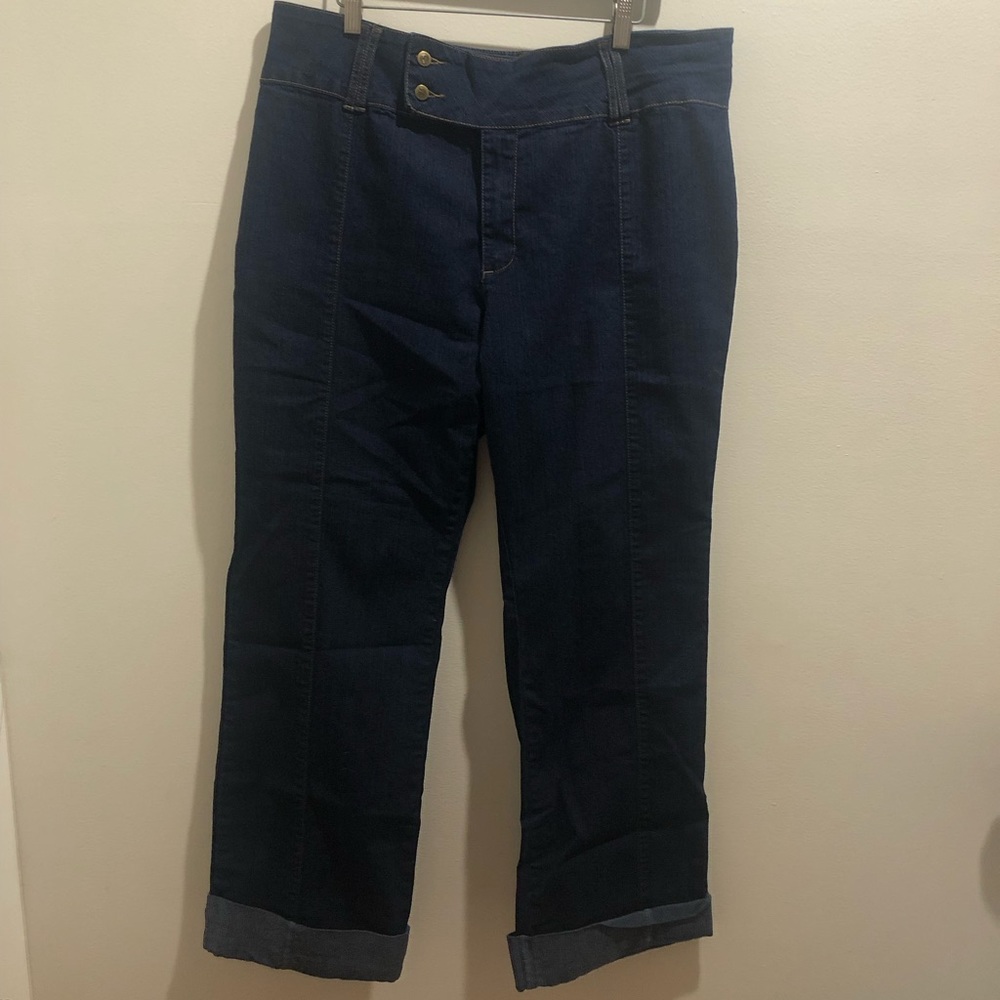 🎉2 for $10 straight leg cut blue jeans
